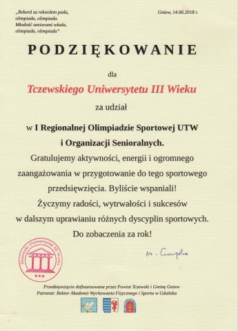 Olimpiada Gniew 2018