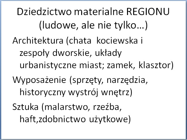 Dziedzictwo materialne